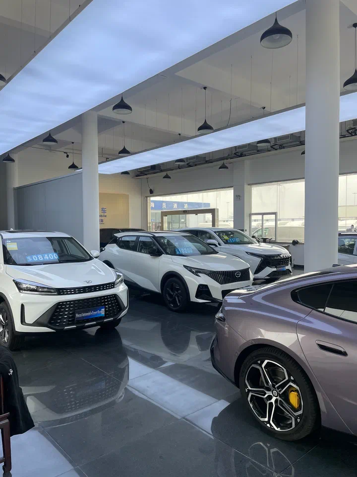 Showroom at the Shazai Export Center, Nansha